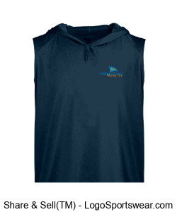 Badger Mens B-Core Sleeveless Hood Tee Design Zoom